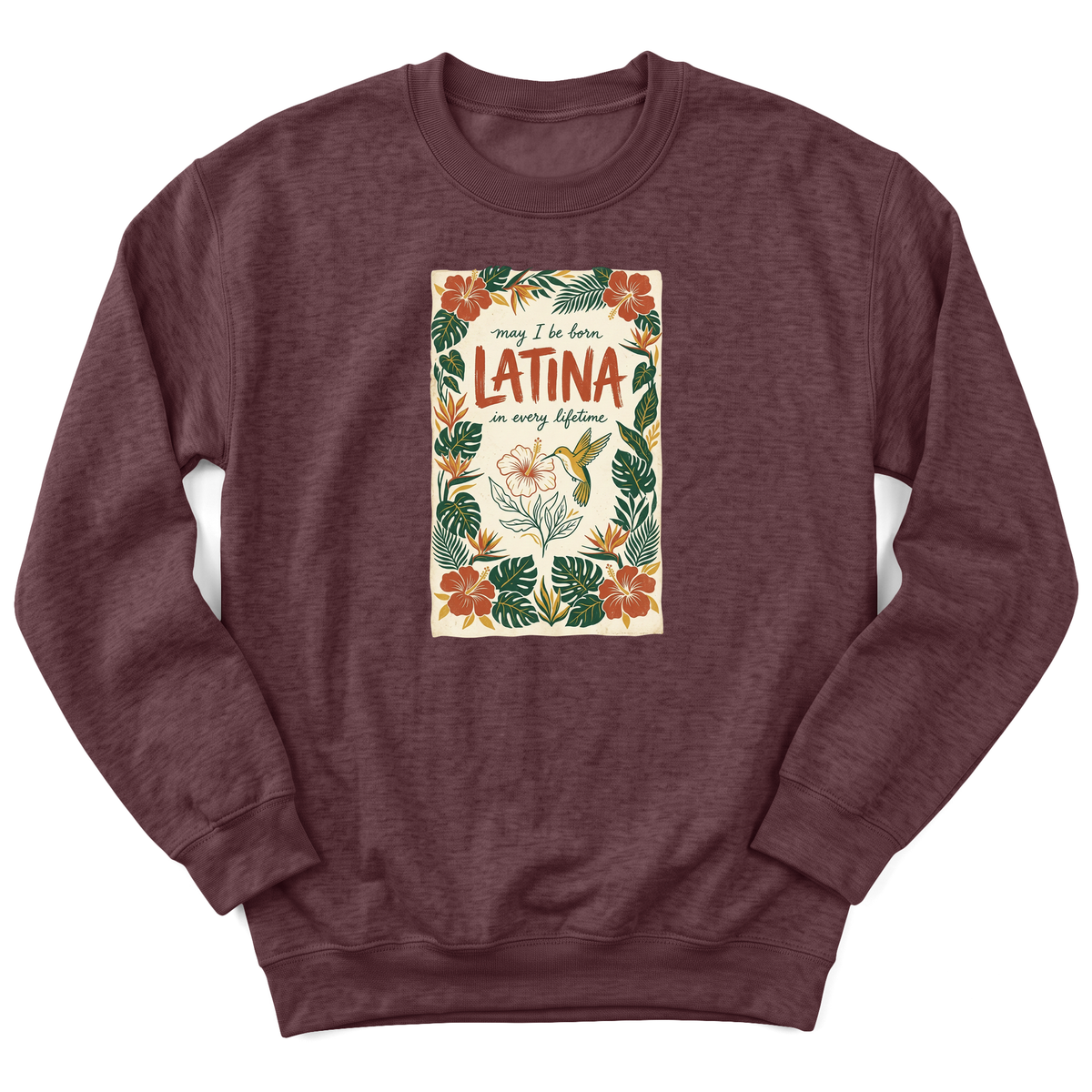 Cultura Estampada — Heather Sport Dark Maroon