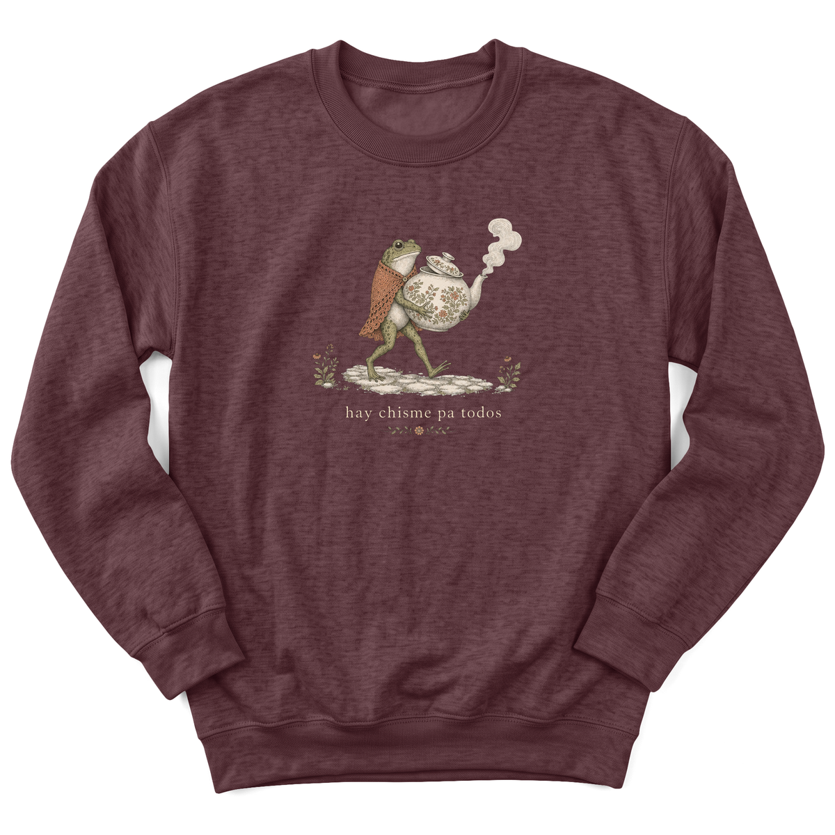 Cultura Estampada — Heather Sport Dark Maroon
