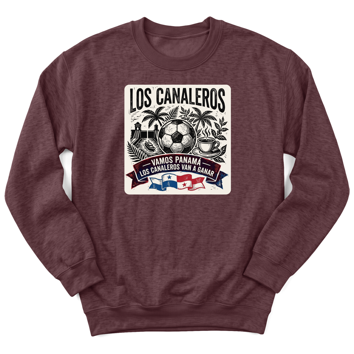 Cultura Estampada — Heather Sport Dark Maroon