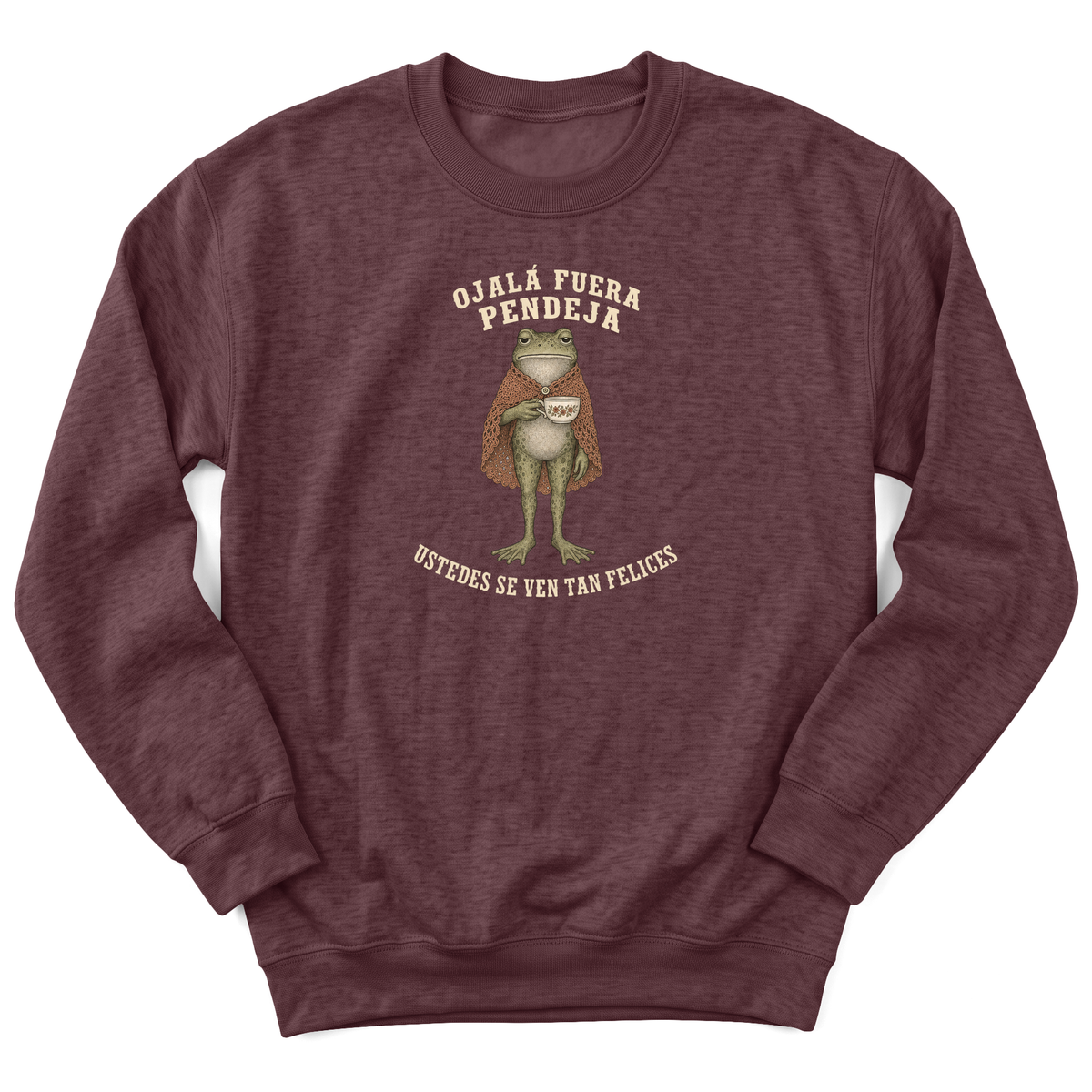 Cultura Estampada — Heather Sport Dark Maroon