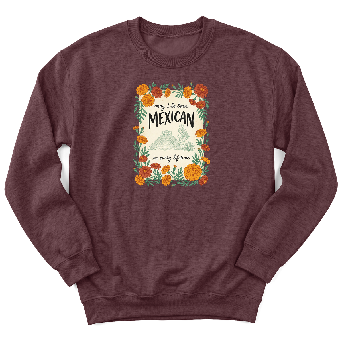 Cultura Estampada — Heather Sport Dark Maroon