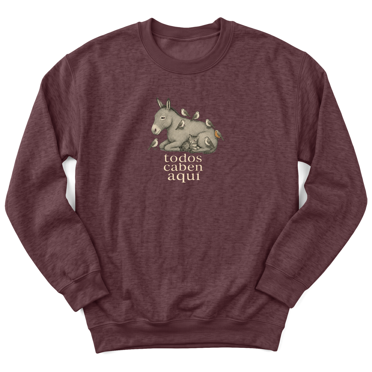Cultura Estampada — Heather Sport Dark Maroon