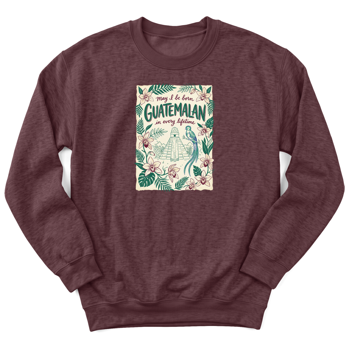 Cultura Estampada — Heather Sport Dark Maroon