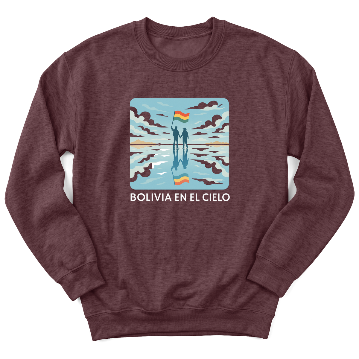 Cultura Estampada — Heather Sport Dark Maroon