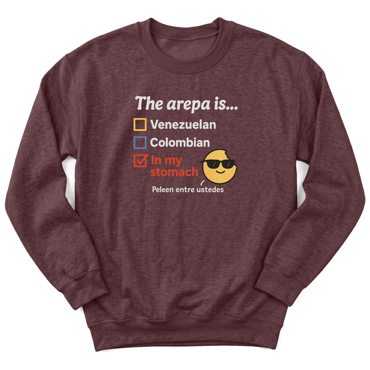 Cultura Estampada — Heather Sport Dark Maroon