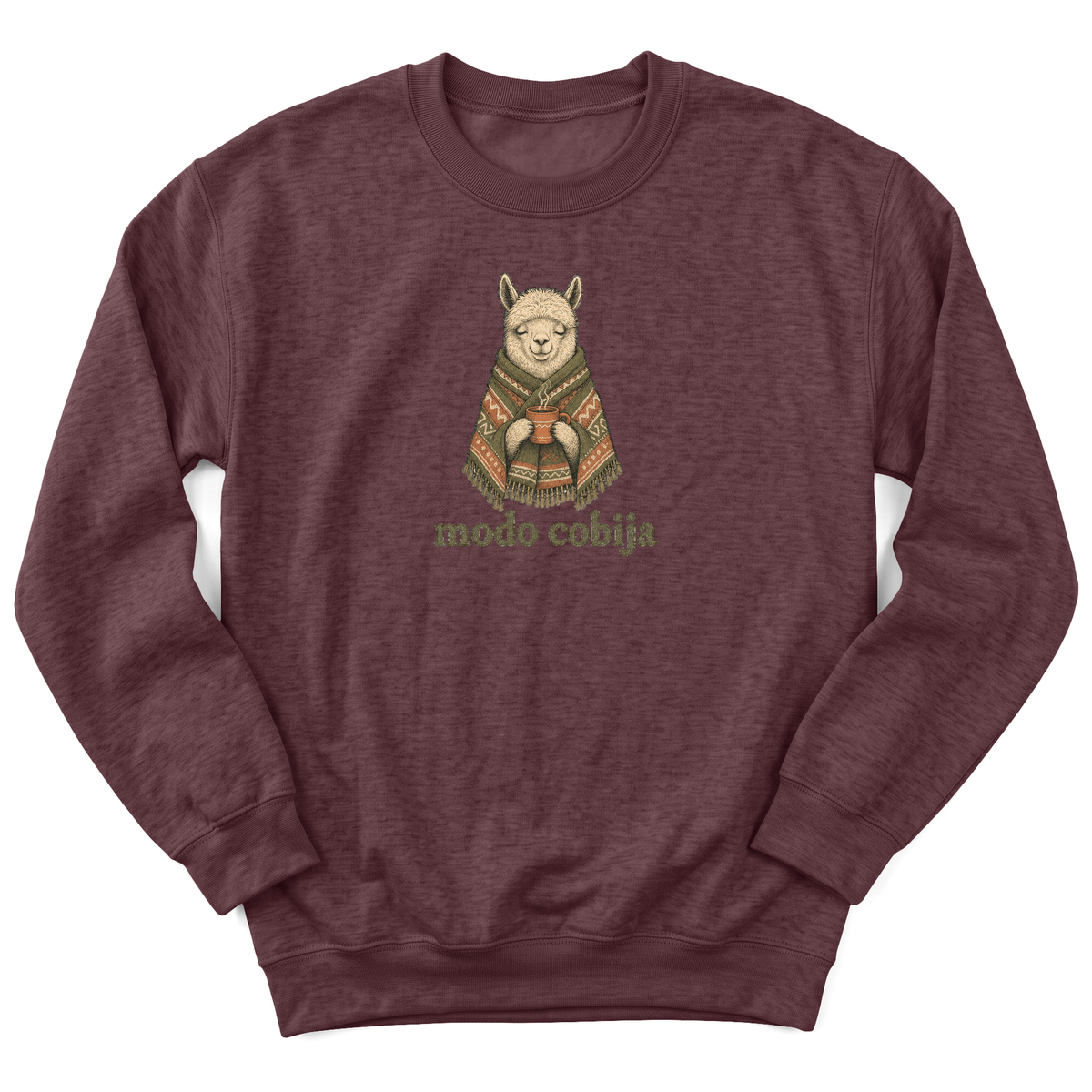 Cultura Estampada — Heather Sport Dark Maroon