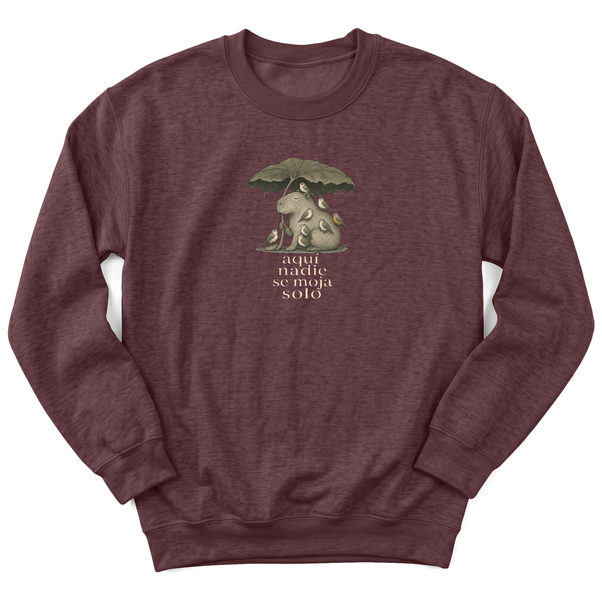 Cultura Estampada — Heather Sport Dark Maroon