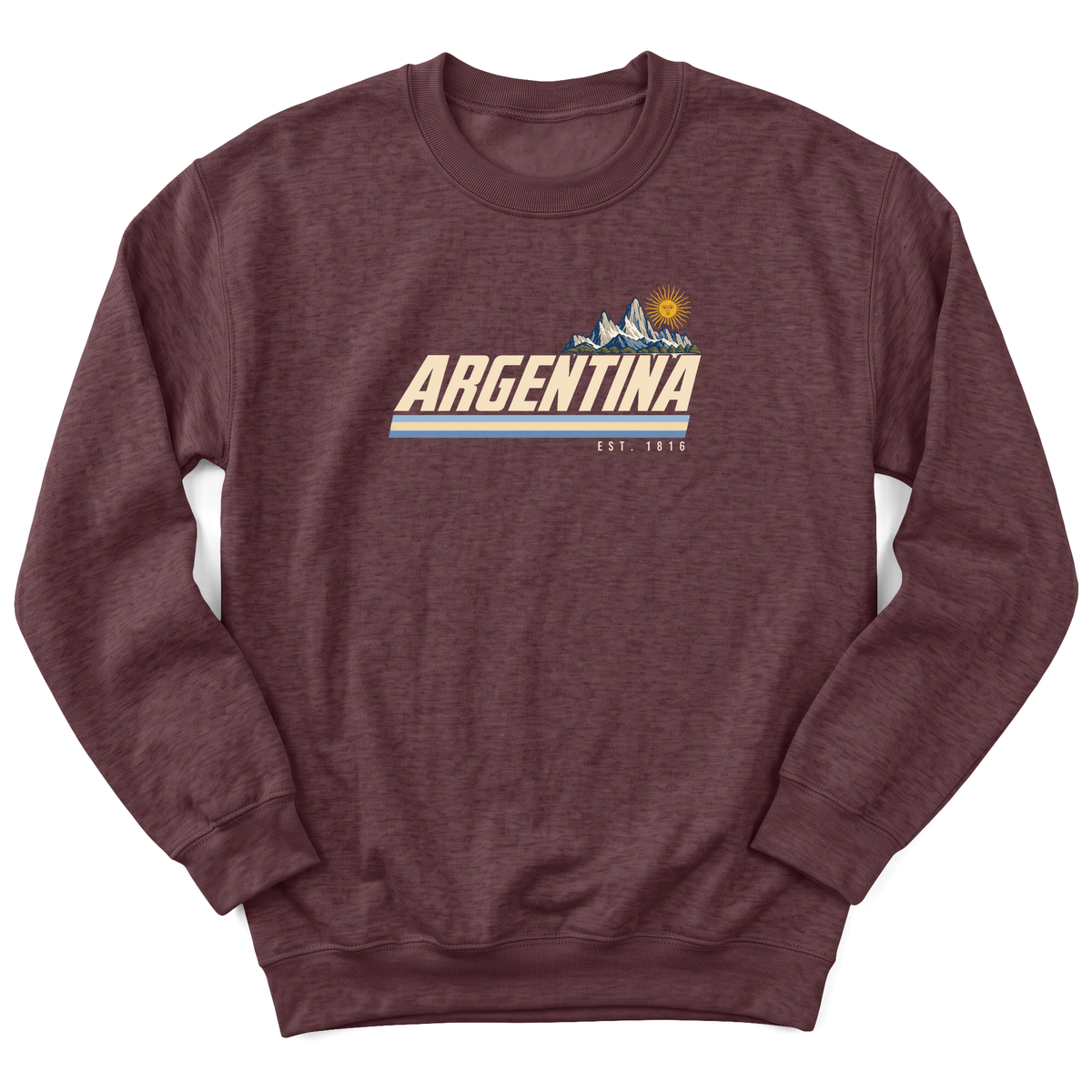 Cultura Estampada — Heather Sport Dark Maroon