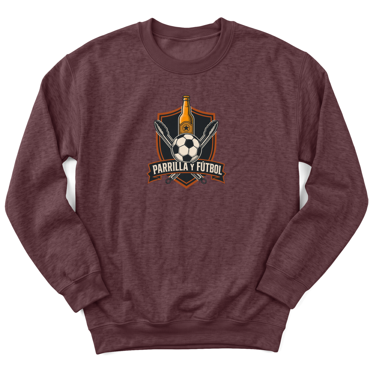 Cultura Estampada — Heather Sport Dark Maroon