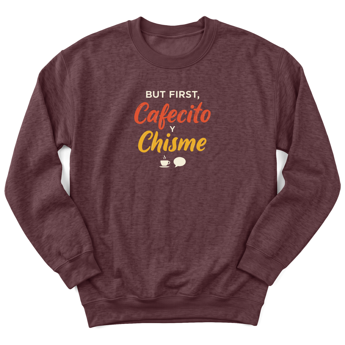 Cultura Estampada — Heather Sport Dark Maroon
