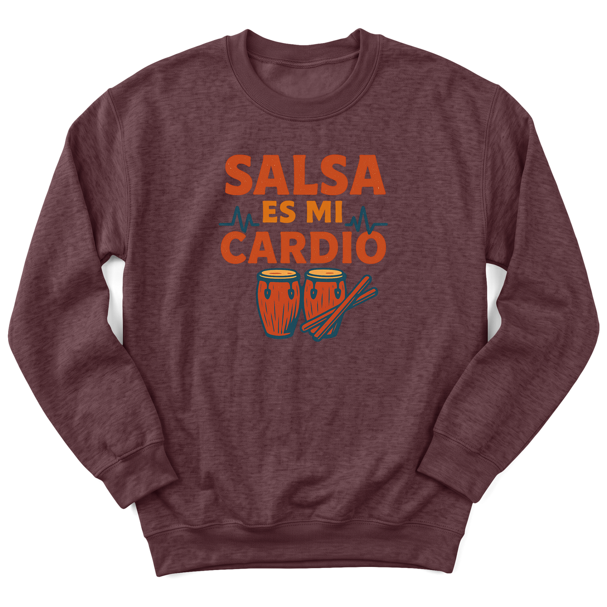 Cultura Estampada — Heather Sport Dark Maroon