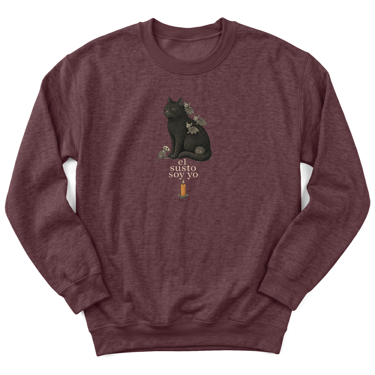 Cultura Estampada — Heather Sport Dark Maroon