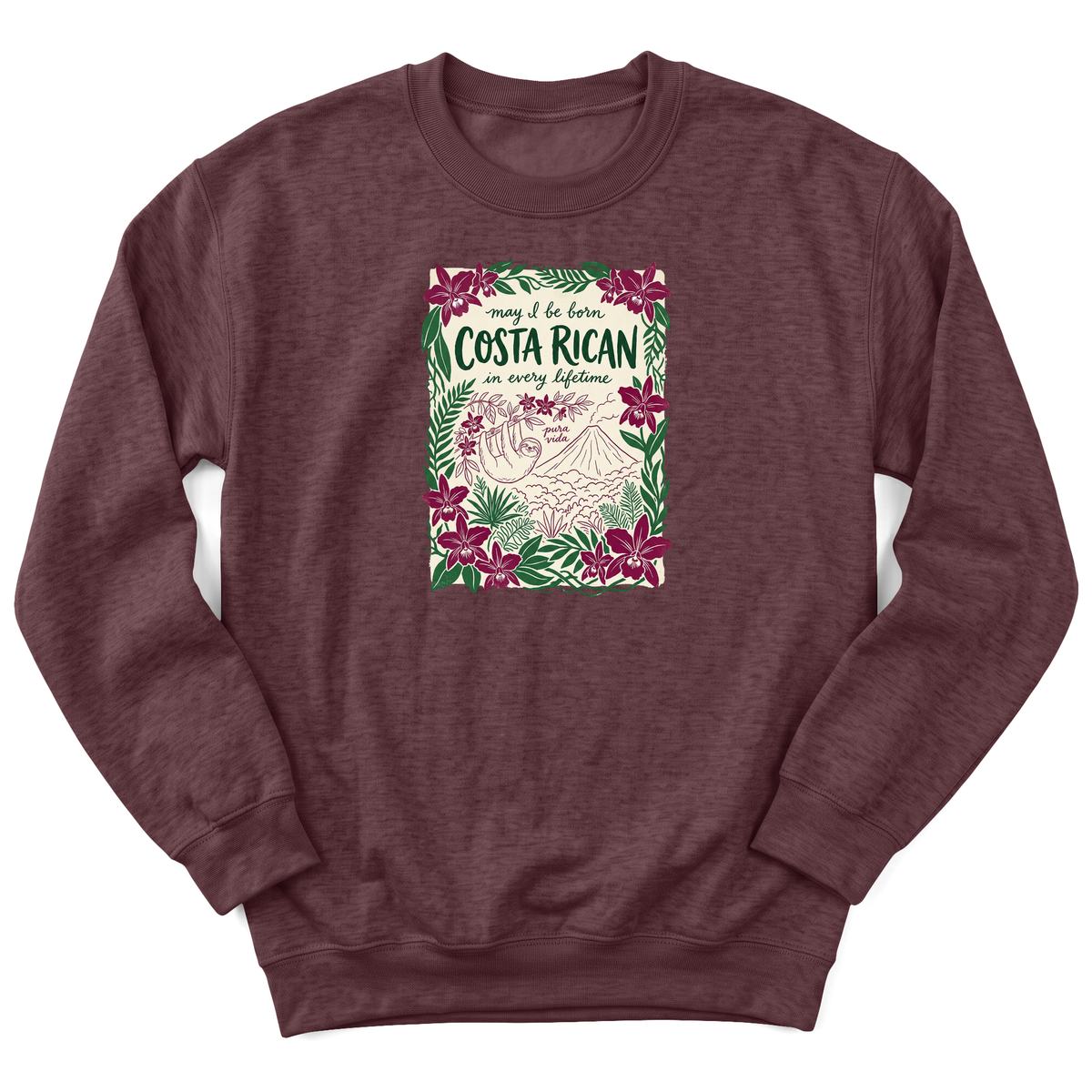 Cultura Estampada — Heather Sport Dark Maroon