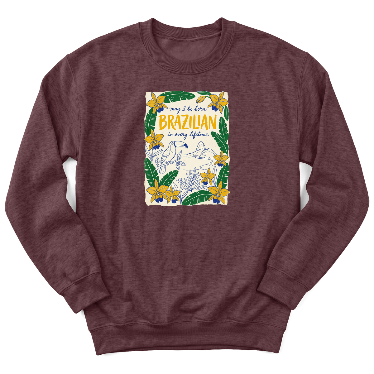 Cultura Estampada — Heather Sport Dark Maroon