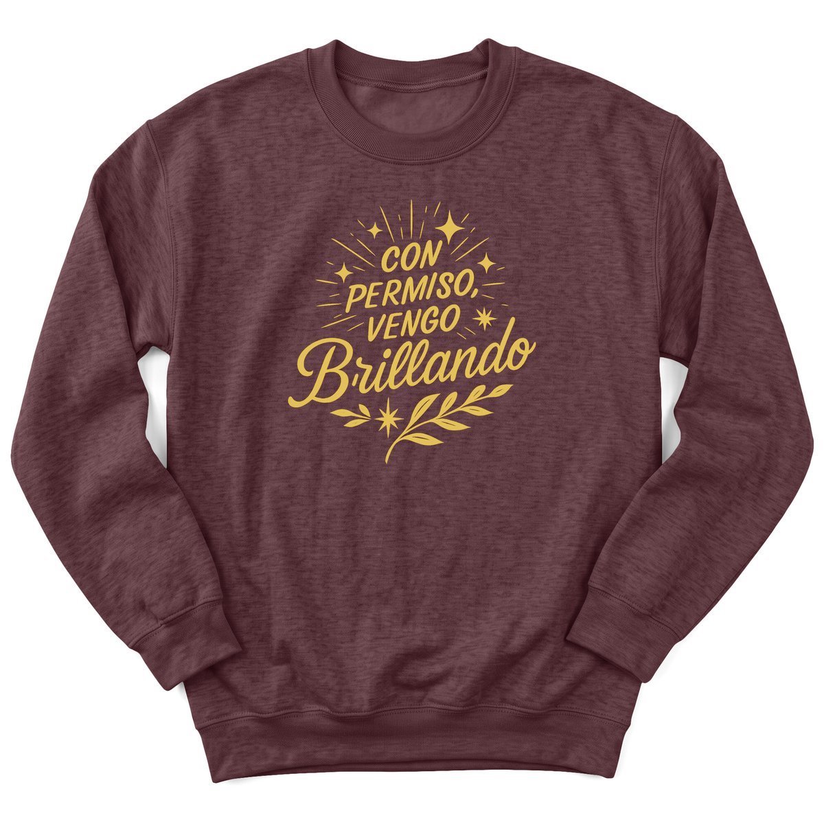 Cultura Estampada — Heather Sport Dark Maroon