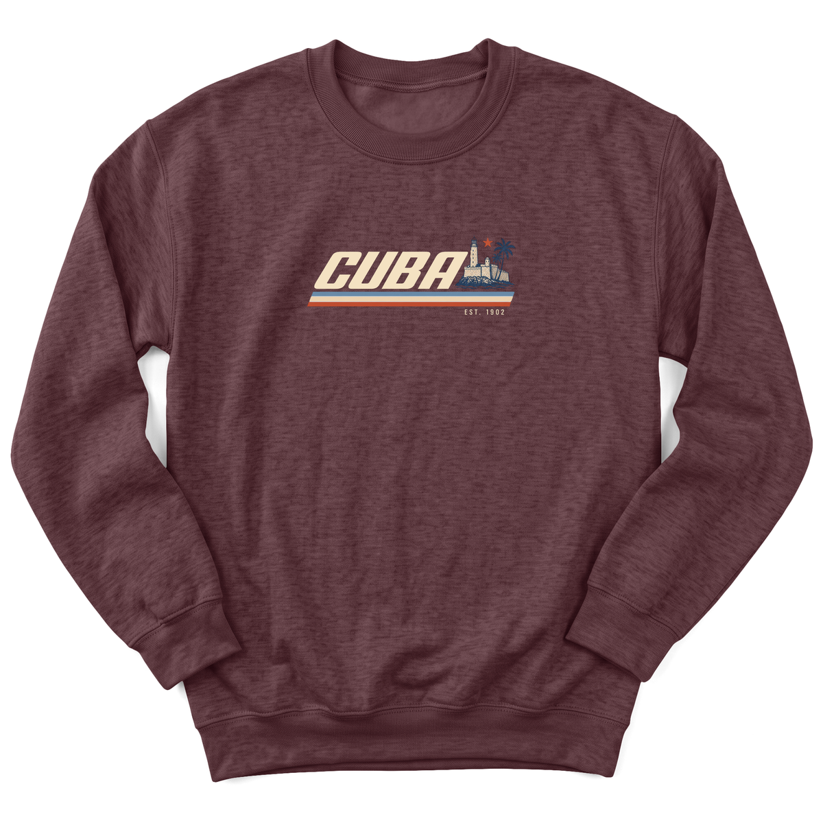 Cultura Estampada — Heather Sport Dark Maroon