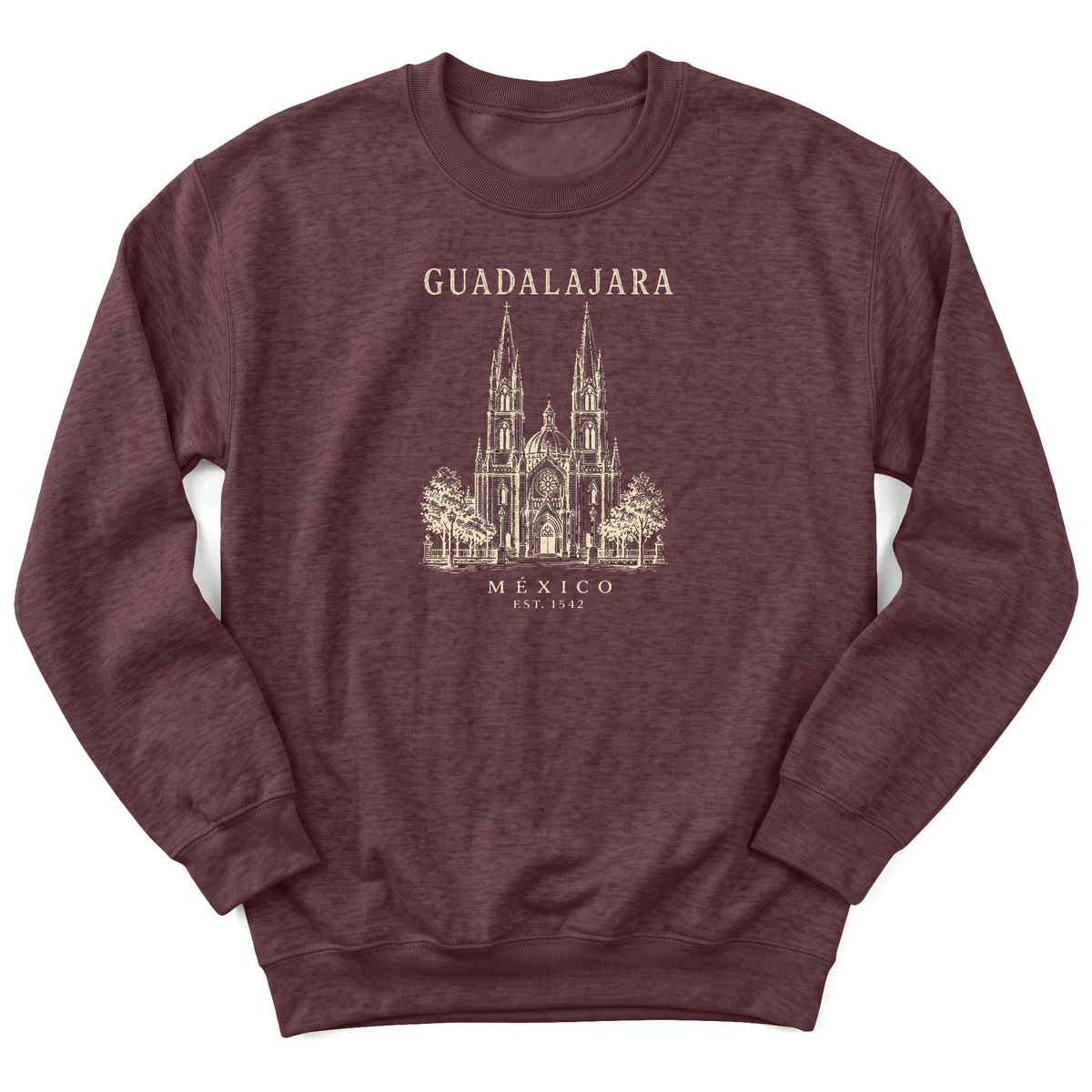 Cultura Estampada — Heather Sport Dark Maroon