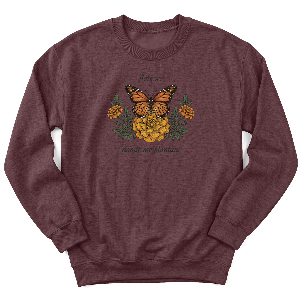Cultura Estampada — Heather Sport Dark Maroon