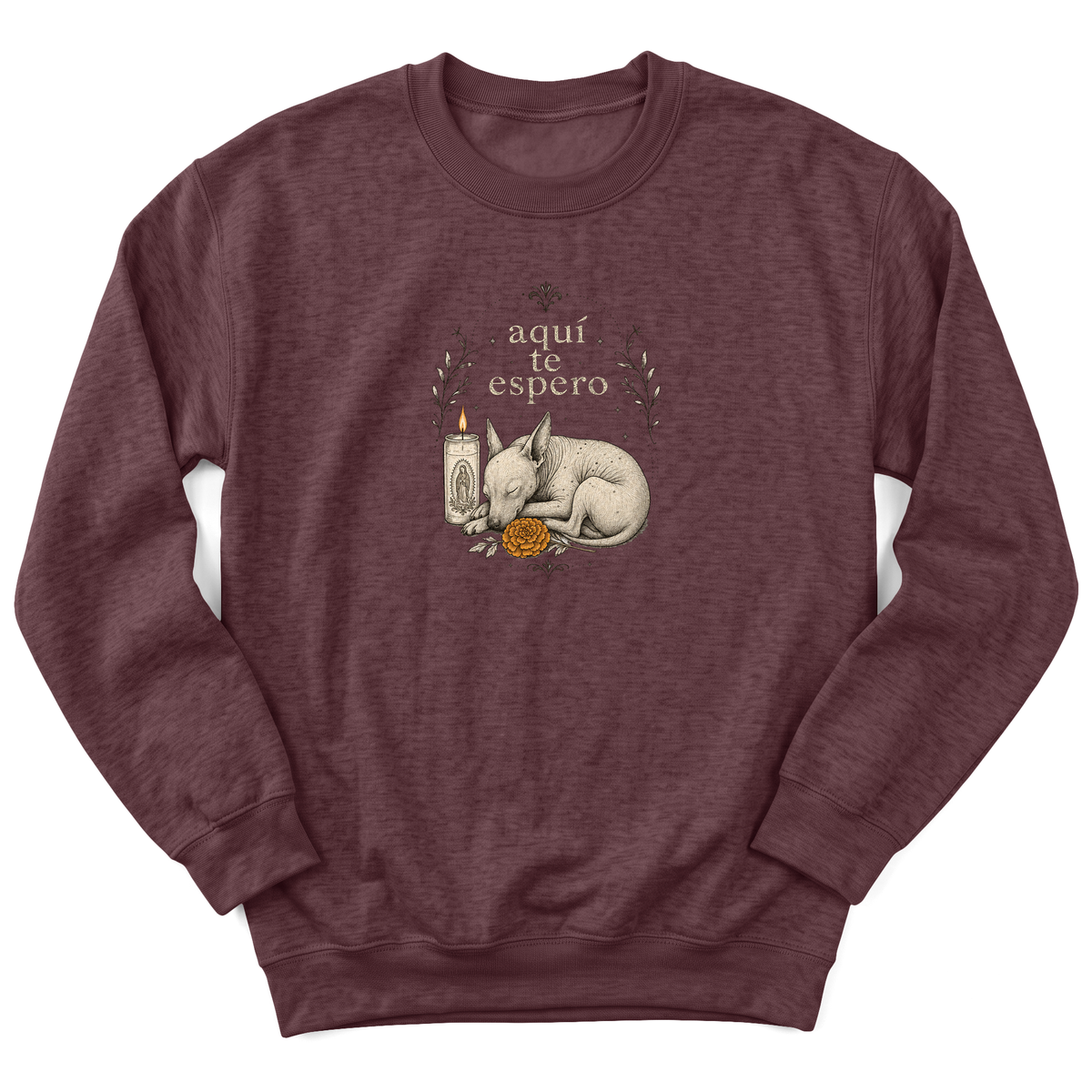 Cultura Estampada — Heather Sport Dark Maroon