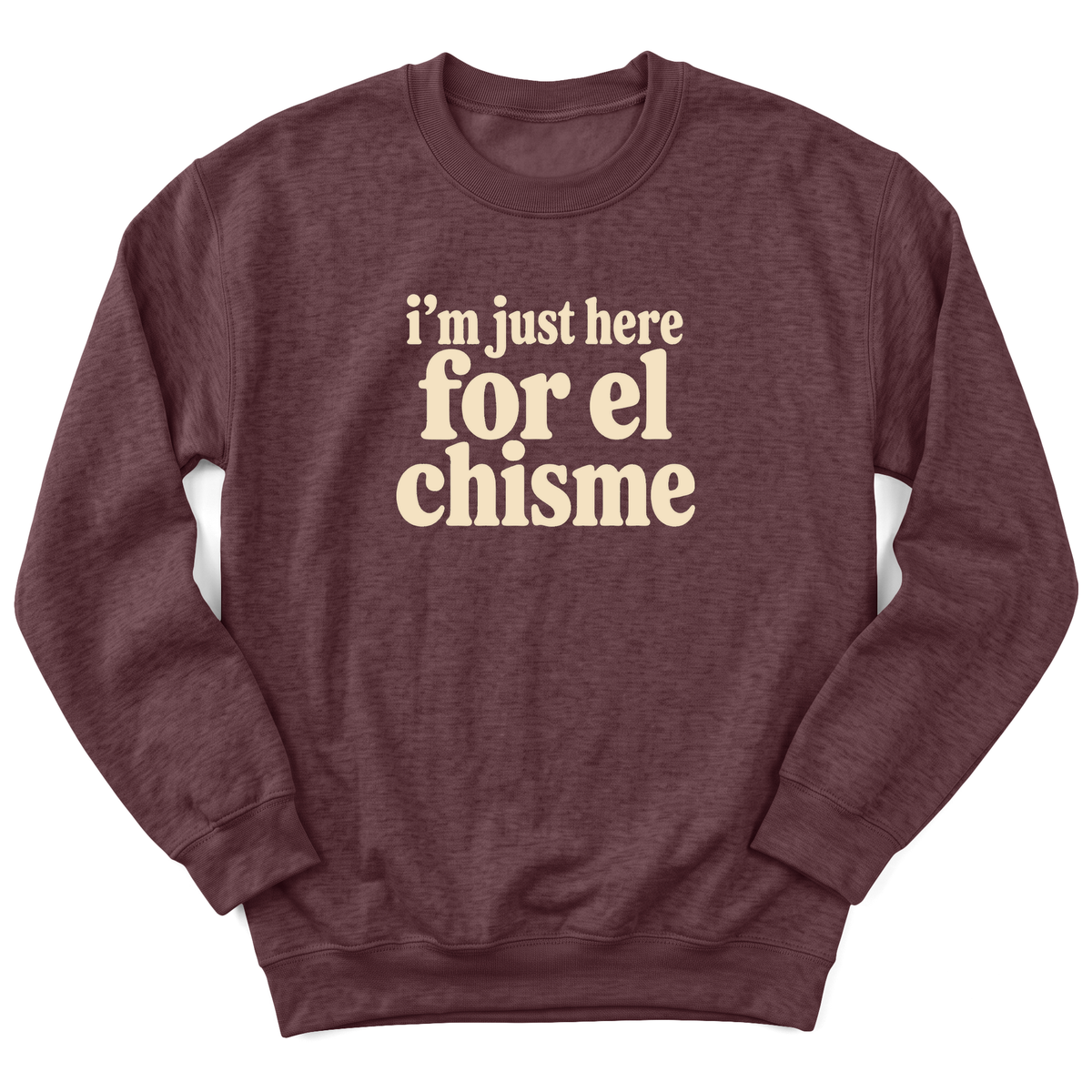 Cultura Estampada — Heather Sport Dark Maroon