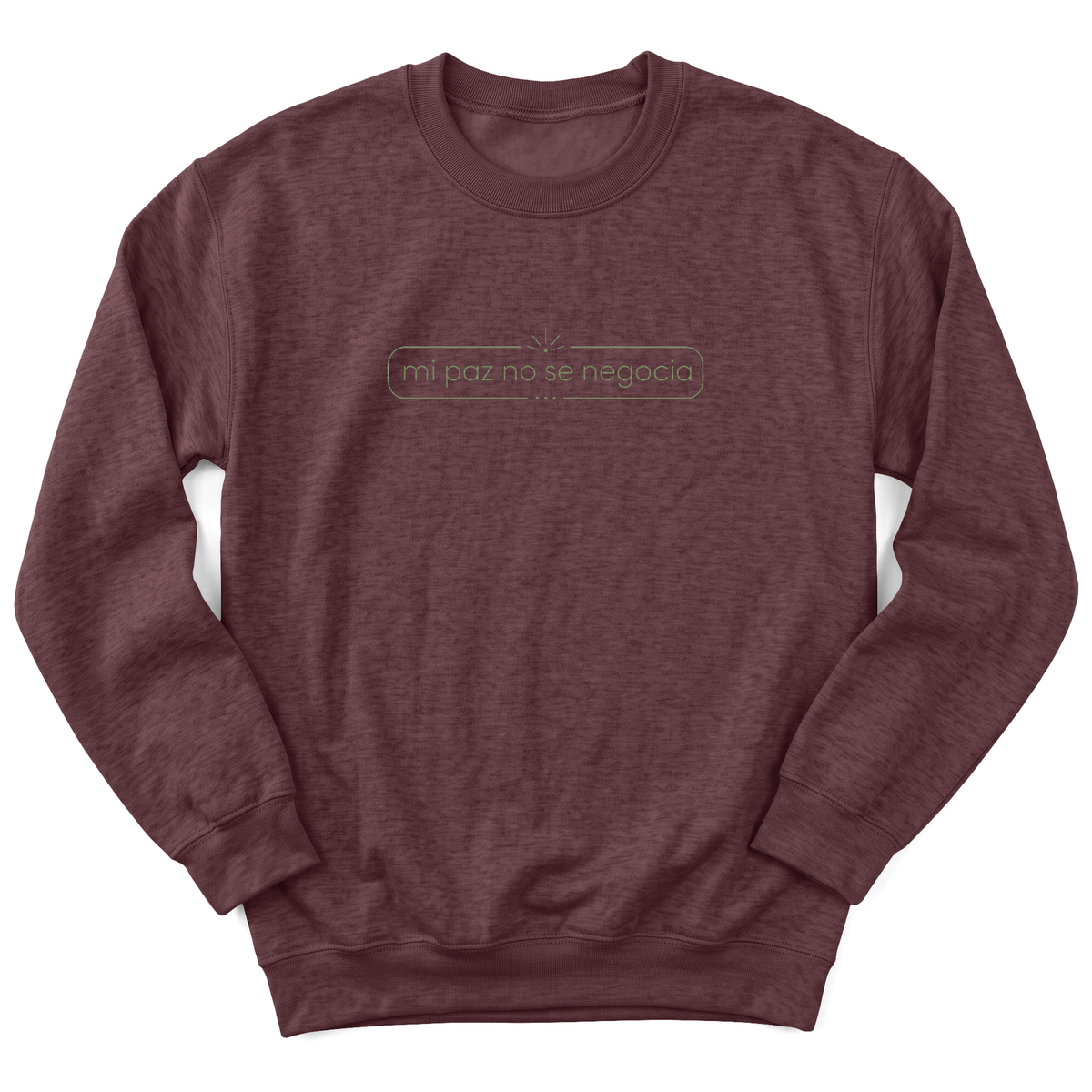 Cultura Estampada — Heather Sport Dark Maroon