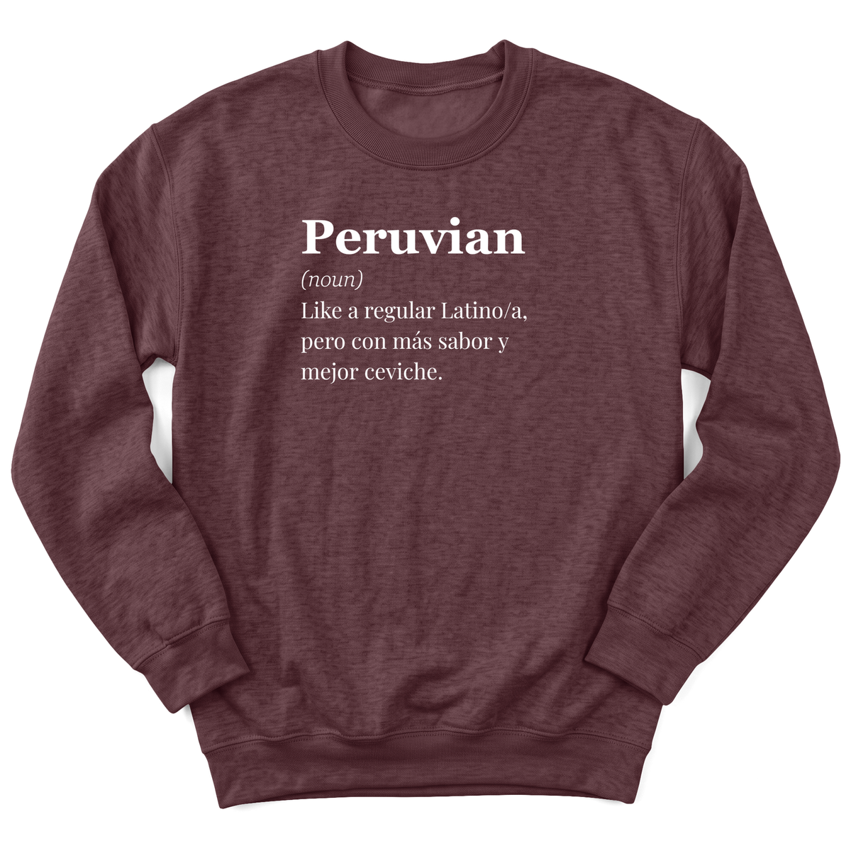 Cultura Estampada — Heather Sport Dark Maroon