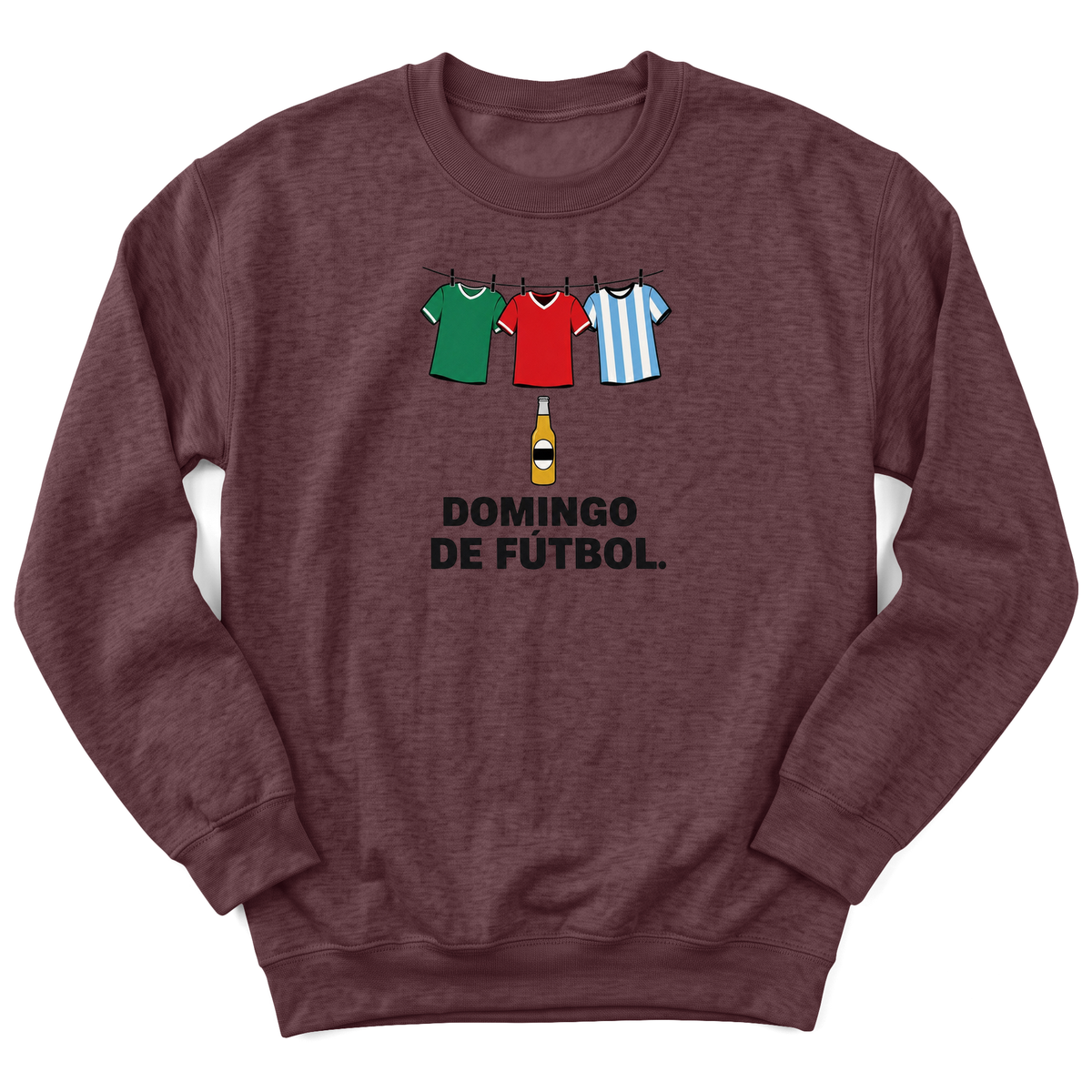 Cultura Estampada — Heather Sport Dark Maroon