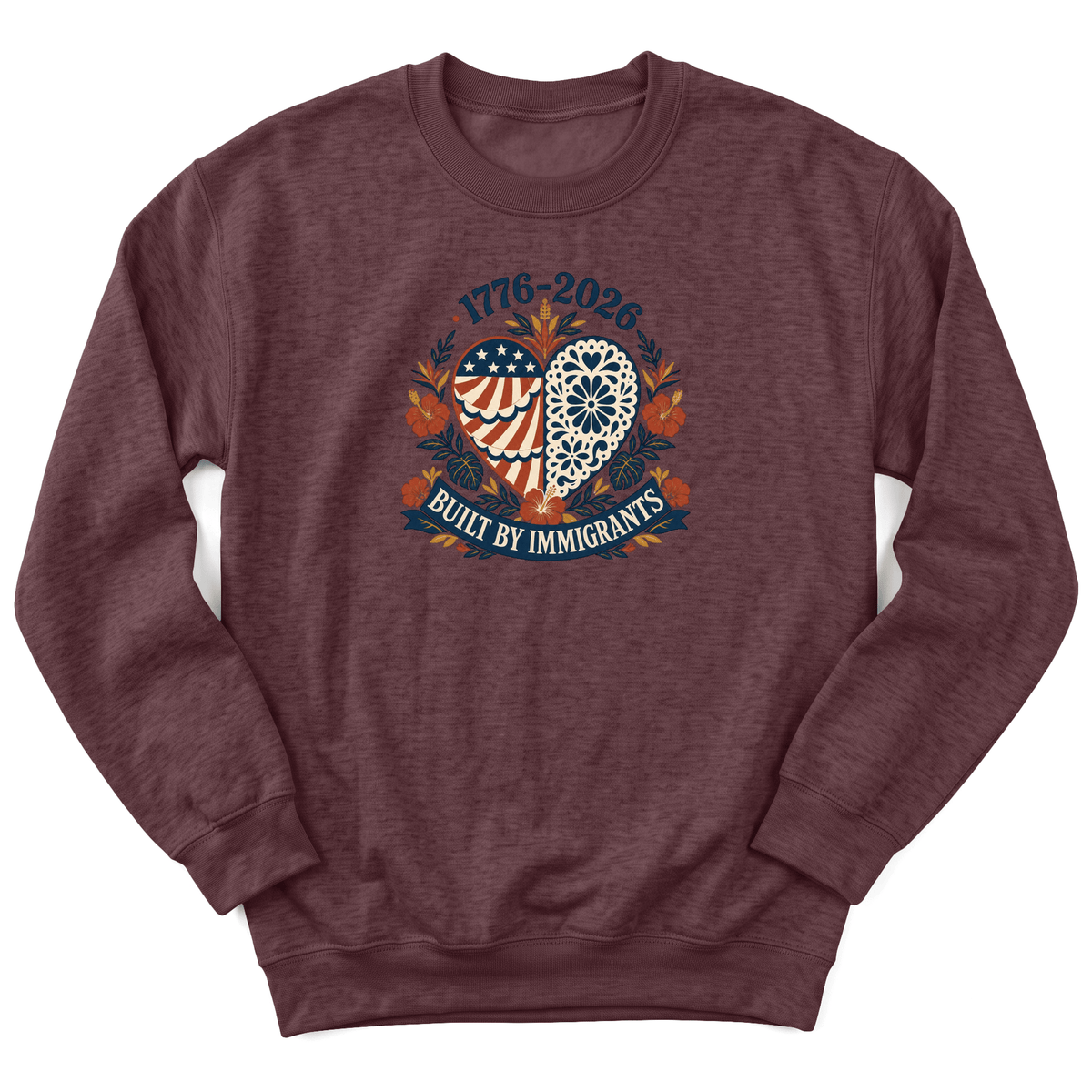 Cultura Estampada — Heather Sport Dark Maroon