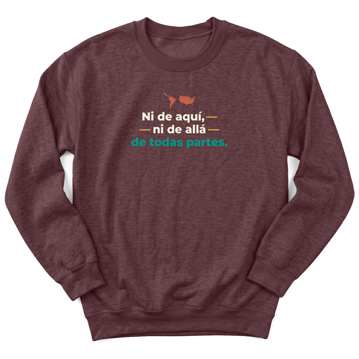 Cultura Estampada — Heather Sport Dark Maroon
