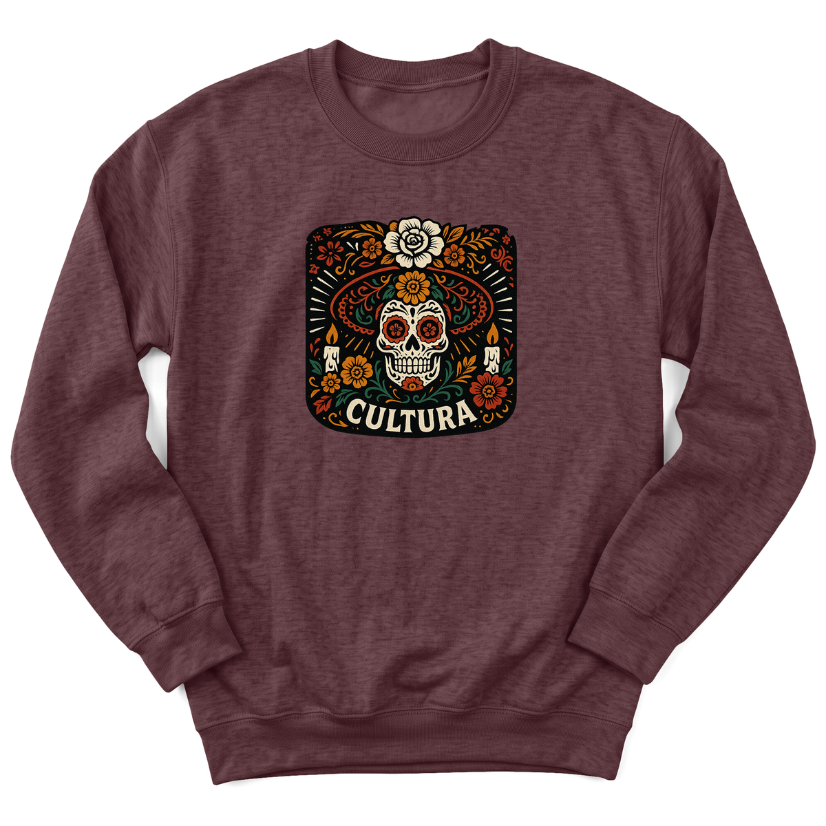 Cultura Estampada — Heather Sport Dark Maroon