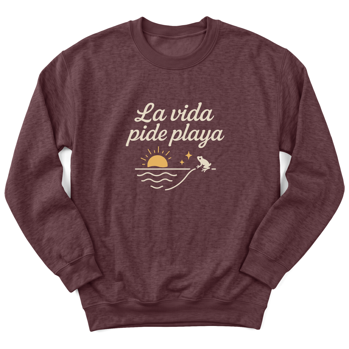Cultura Estampada — Heather Sport Dark Maroon