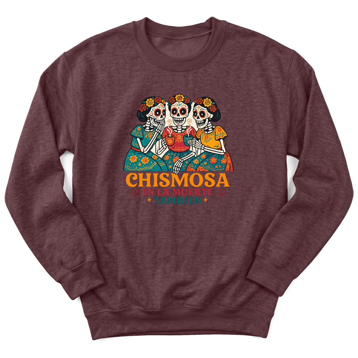 Cultura Estampada — Heather Sport Dark Maroon