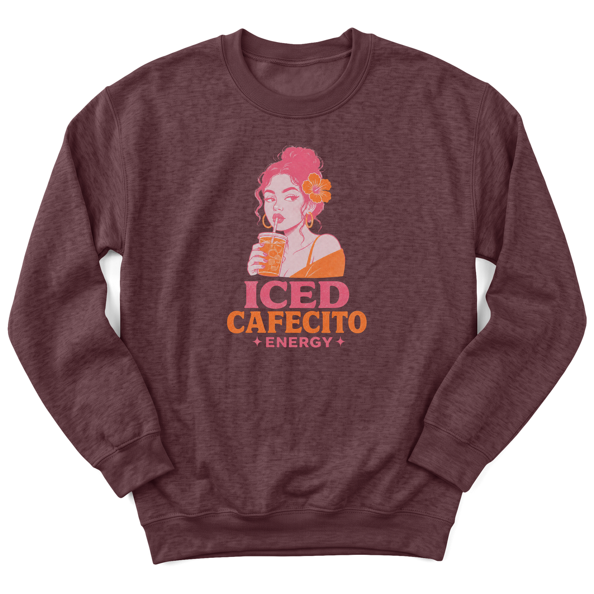 Cultura Estampada — Heather Sport Dark Maroon