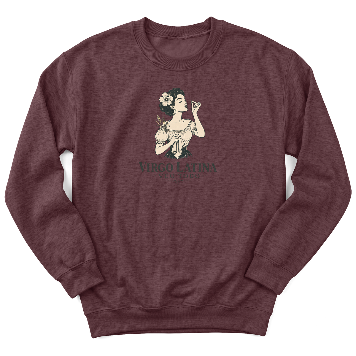 Cultura Estampada — Heather Sport Dark Maroon
