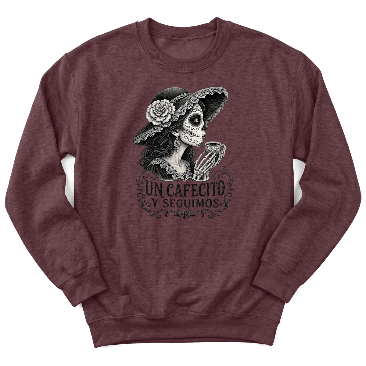 Cultura Estampada — Heather Sport Dark Maroon
