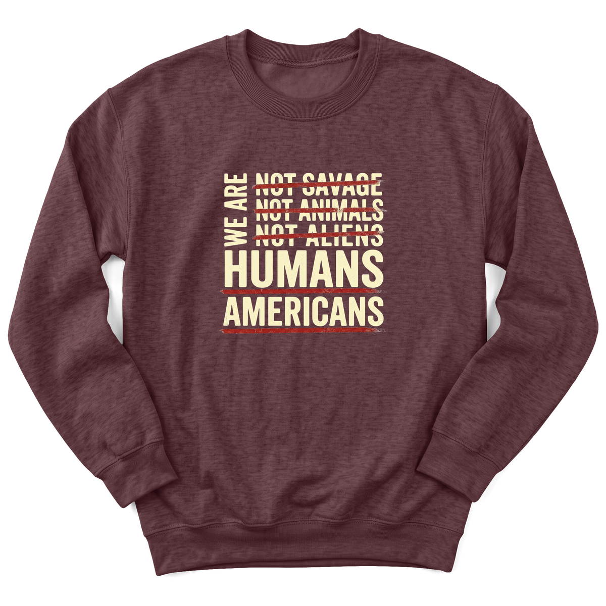 Cultura Estampada — Heather Sport Dark Maroon