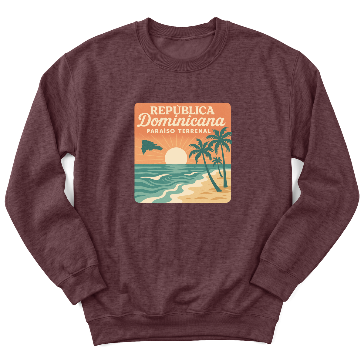 Cultura Estampada — Heather Sport Dark Maroon