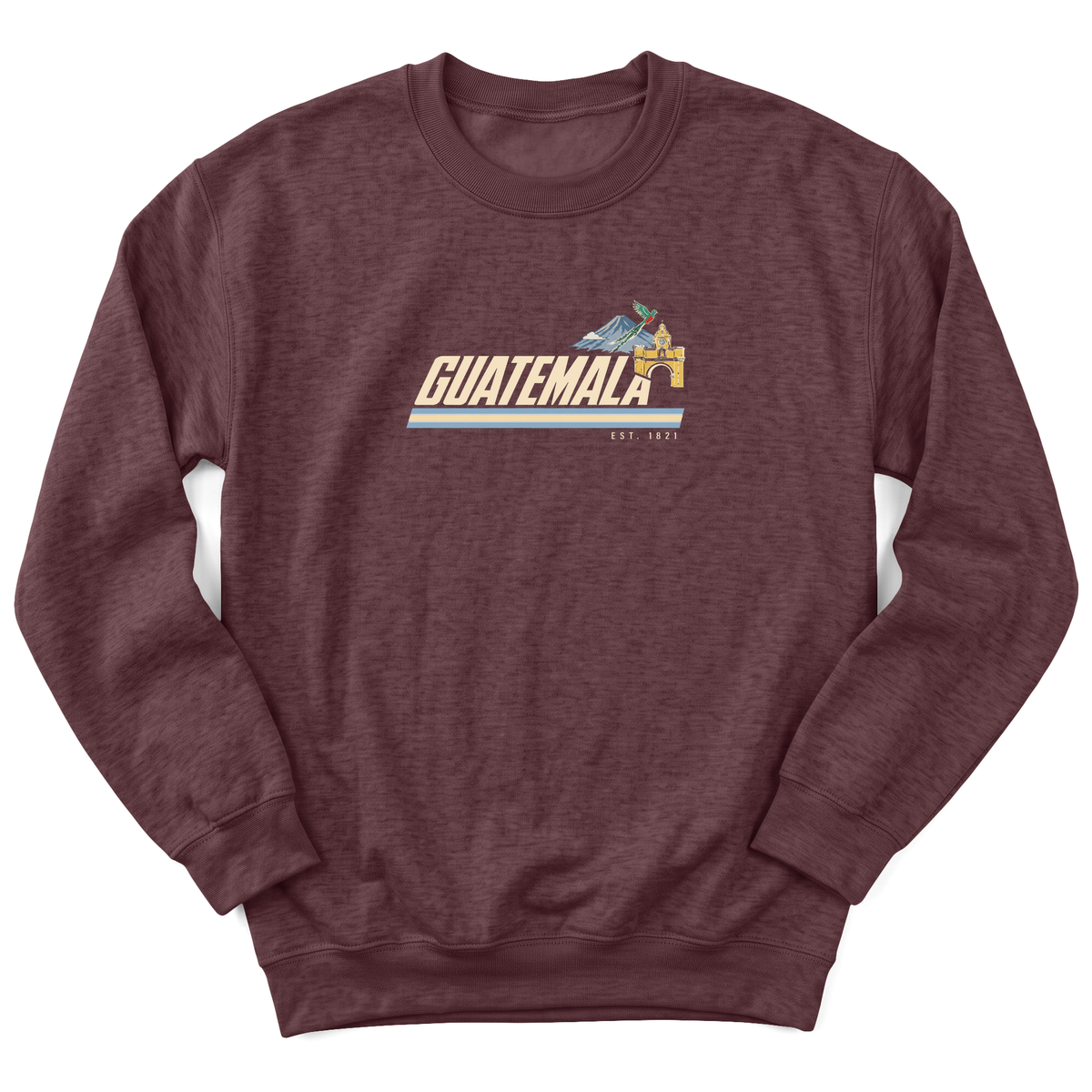 Cultura Estampada — Heather Sport Dark Maroon