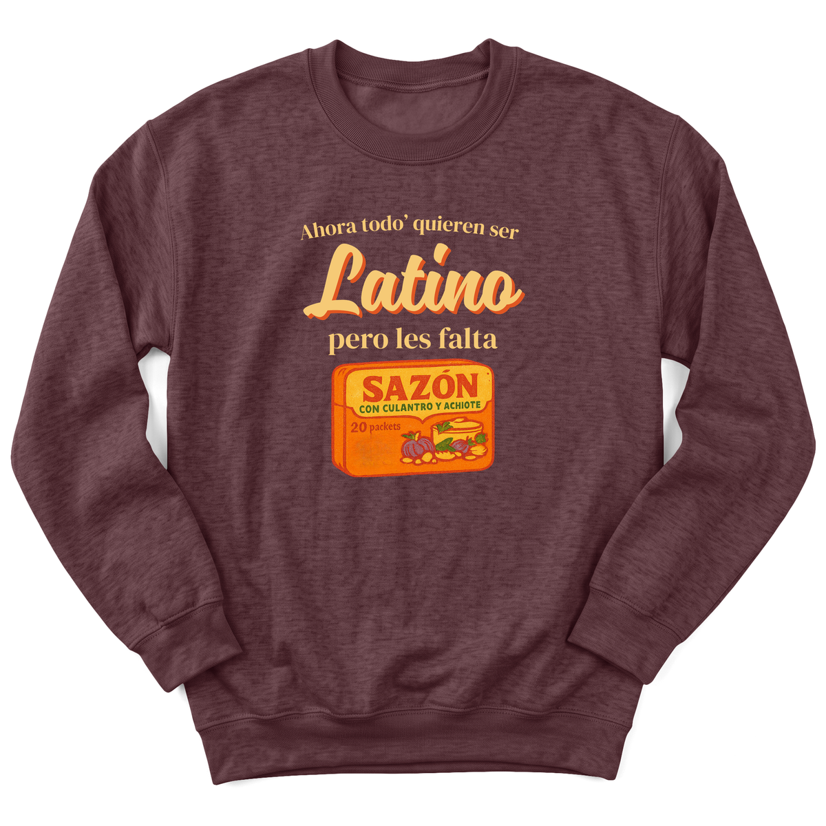 Cultura Estampada — Heather Sport Dark Maroon