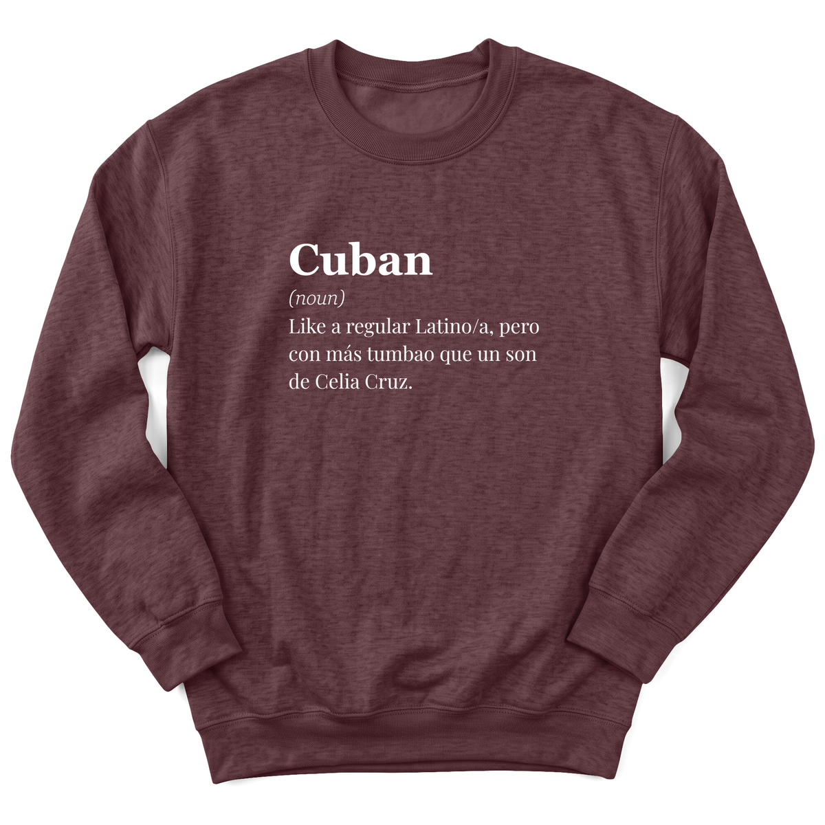 Cultura Estampada — Heather Sport Dark Maroon