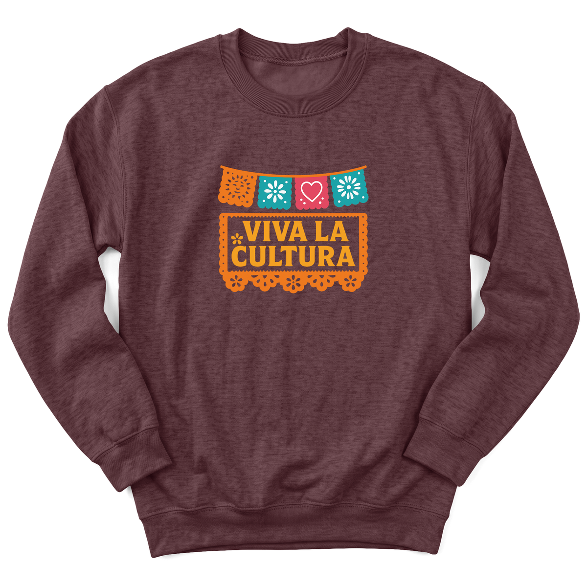 Cultura Estampada — Heather Sport Dark Maroon