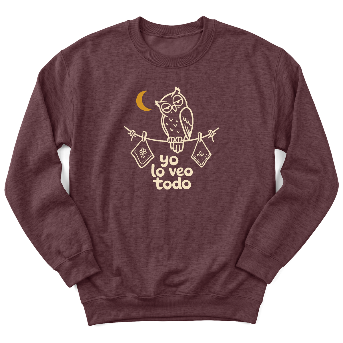 Cultura Estampada — Heather Sport Dark Maroon