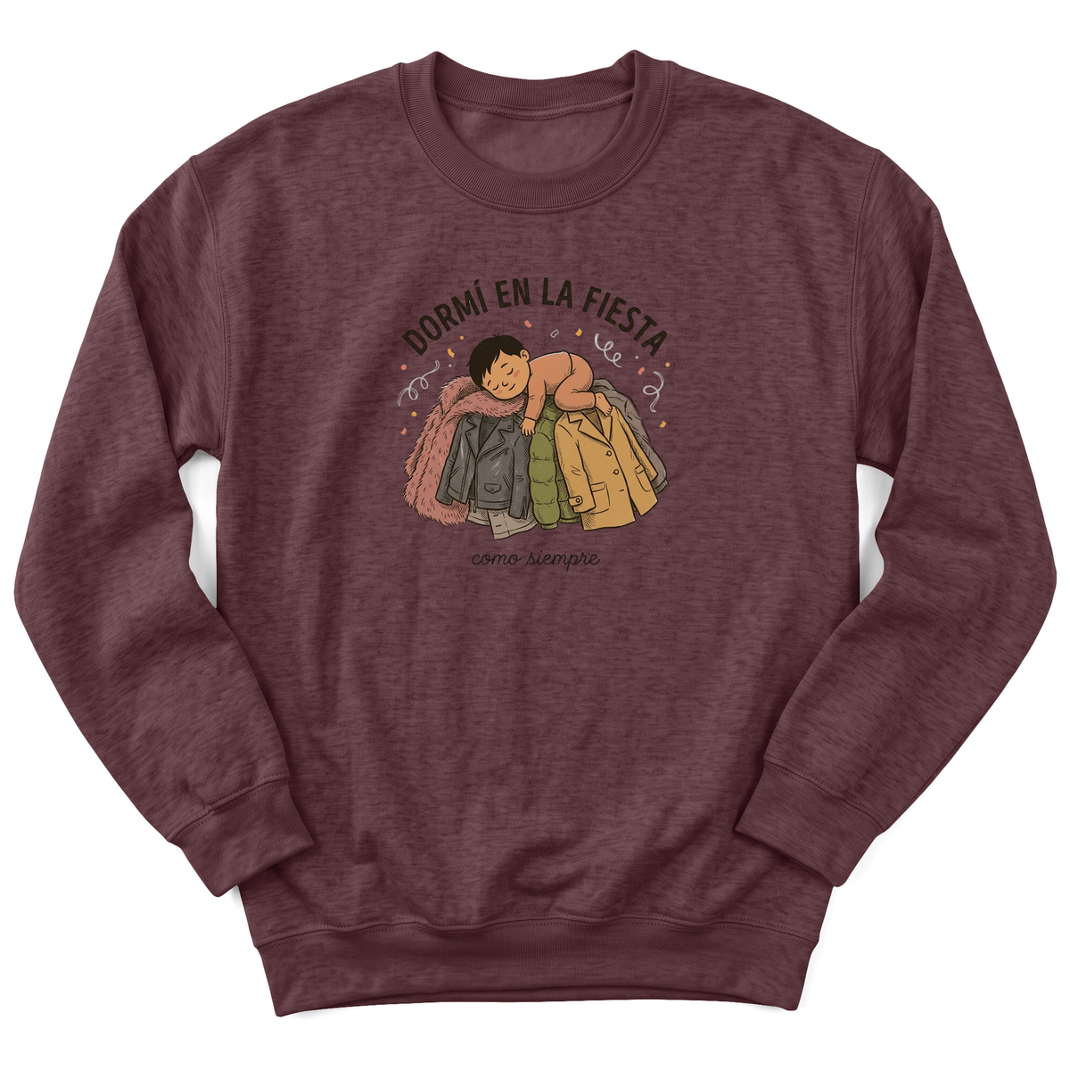 Cultura Estampada — Heather Sport Dark Maroon