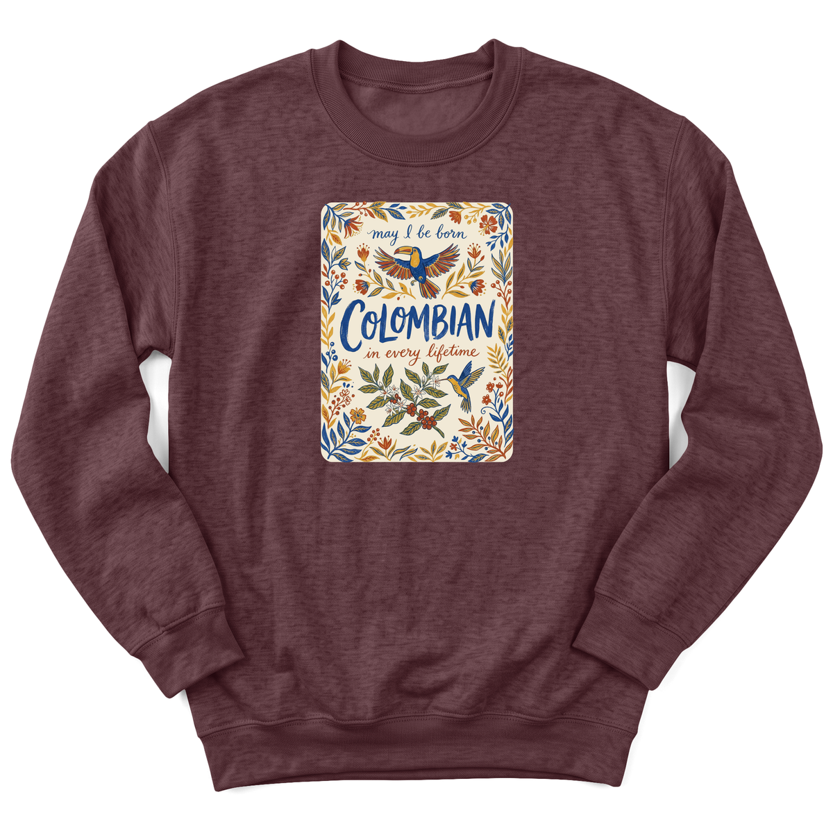 Cultura Estampada — Heather Sport Dark Maroon