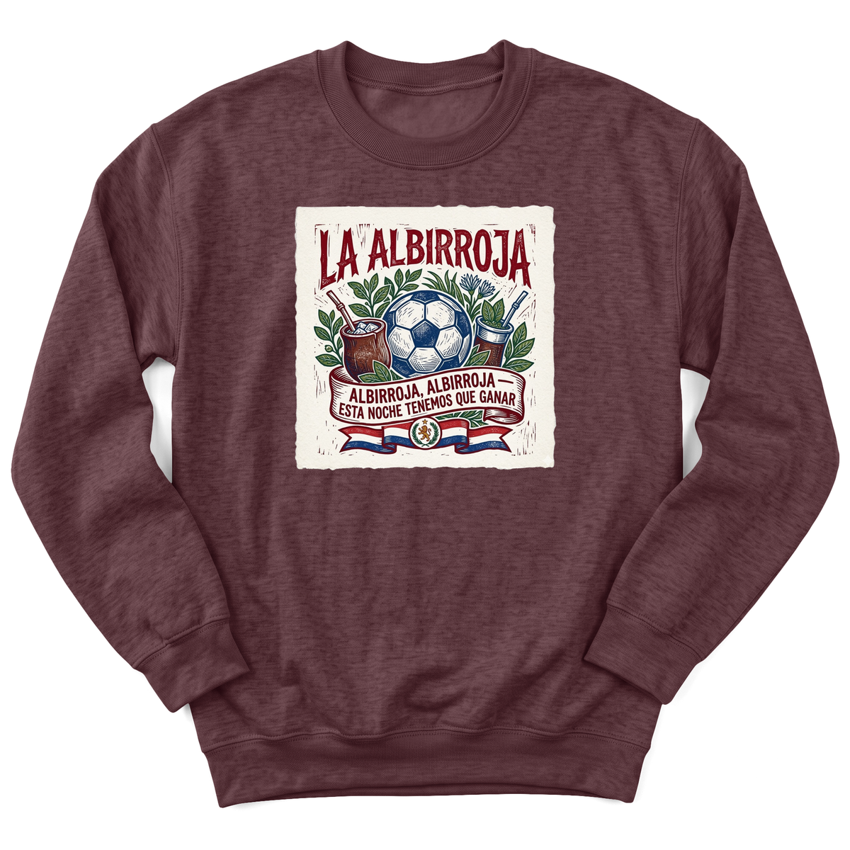 Cultura Estampada — Heather Sport Dark Maroon