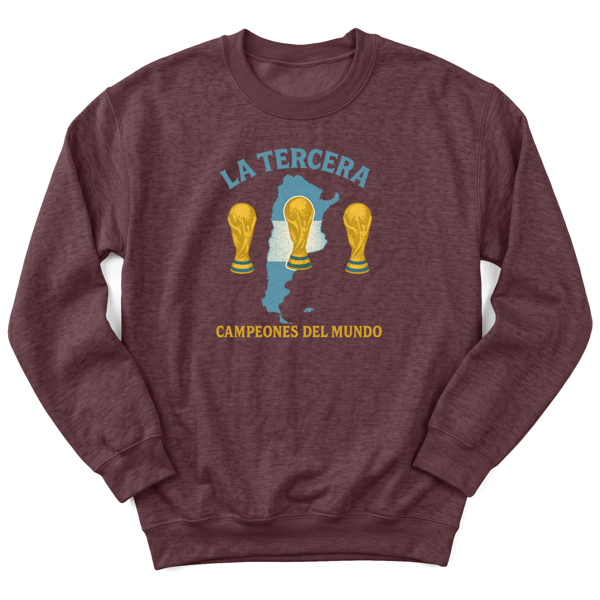 Cultura Estampada — Heather Sport Dark Maroon