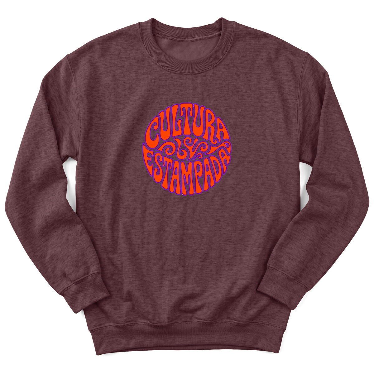 Cultura Estampada — Heather Sport Dark Maroon