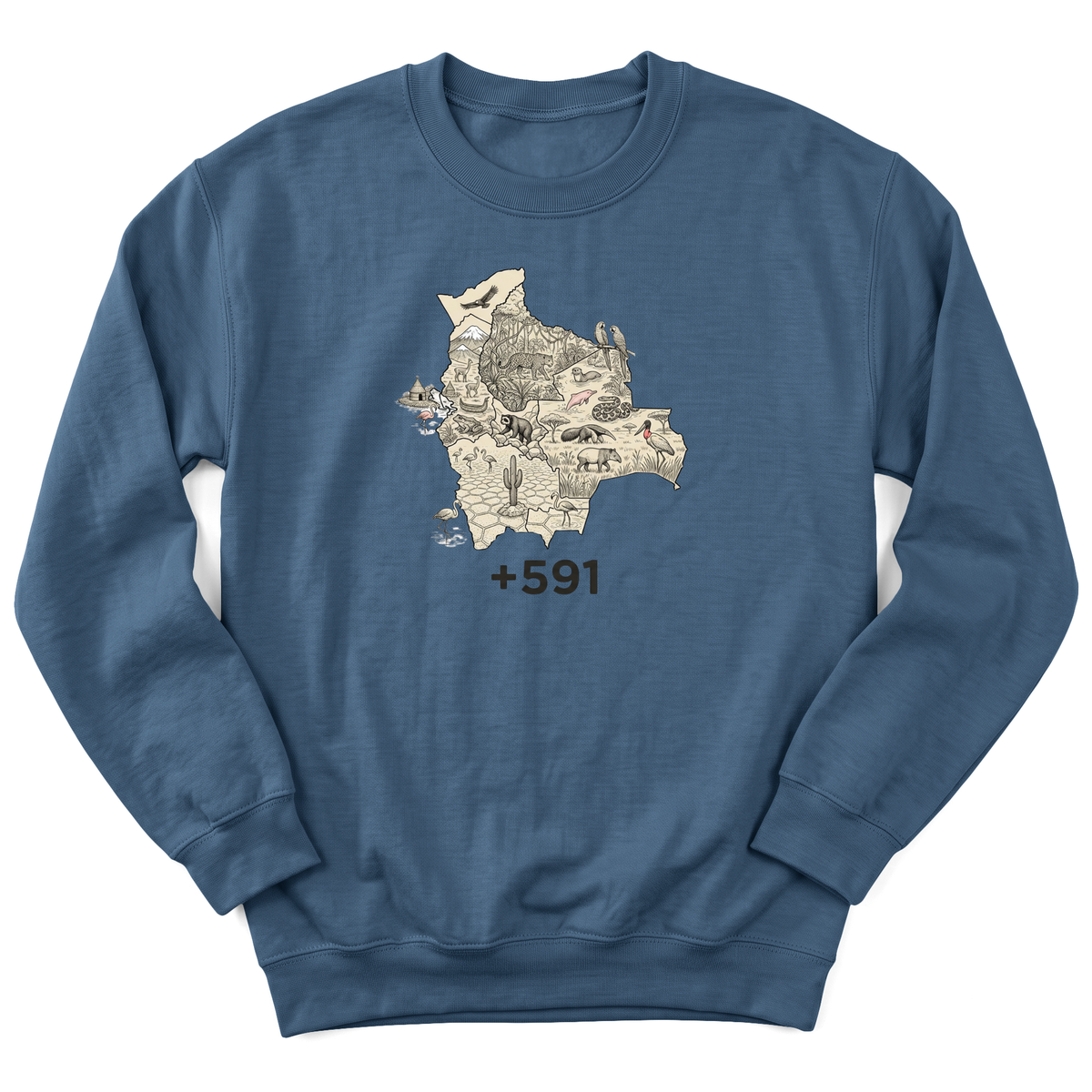 Cultura Estampada — Indigo Blue