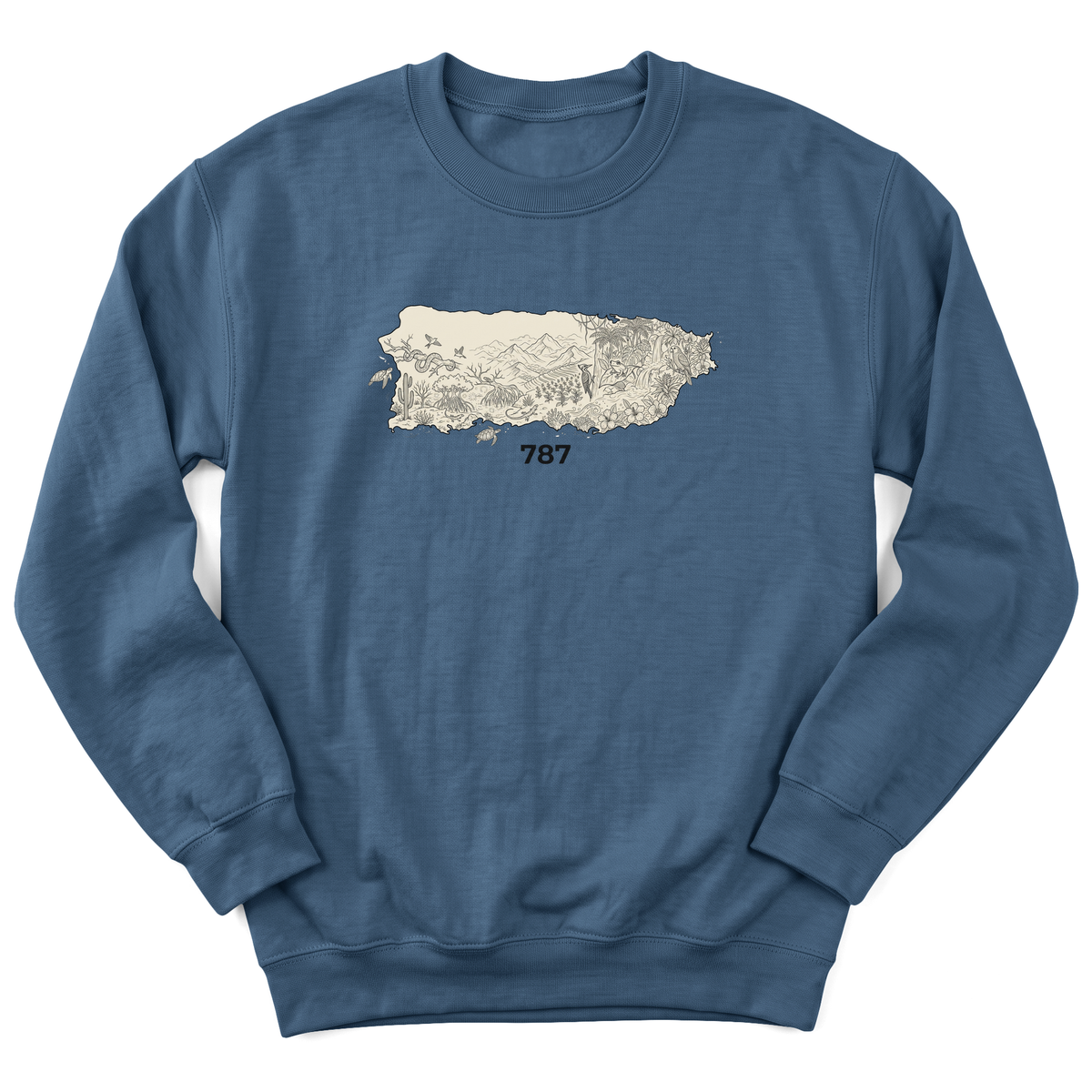 Cultura Estampada — Indigo Blue