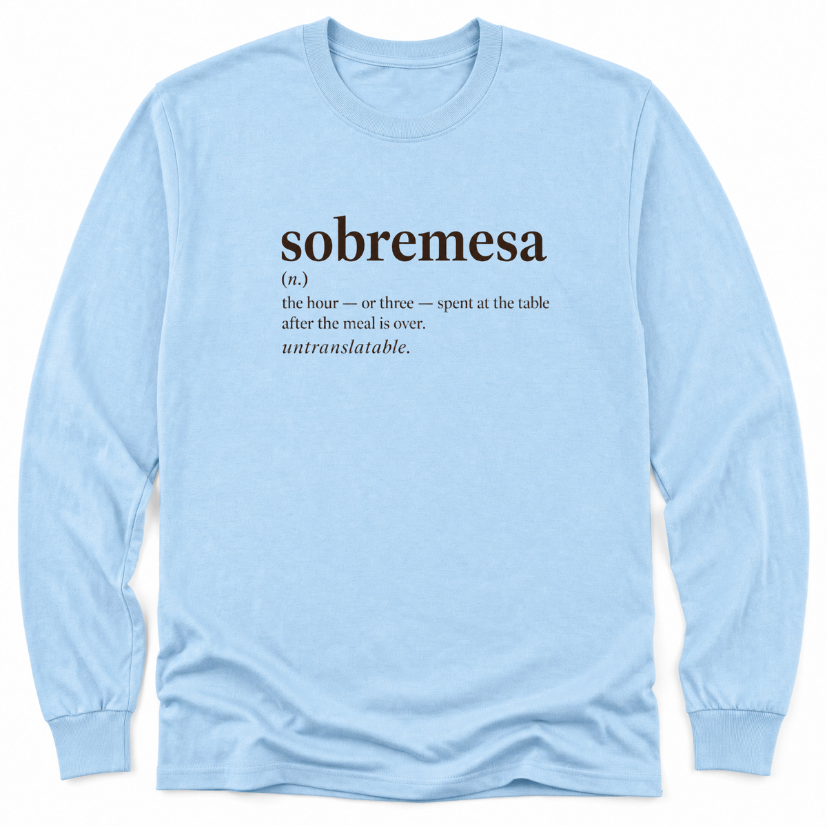 Cultura Estampada — Light Blue